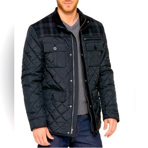 Cole Hahn Mens Quilted Jacket Size Large